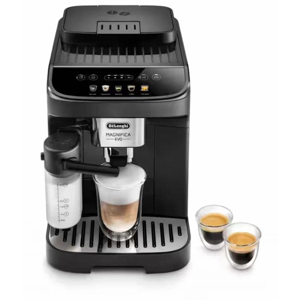 De’Longhi Magnifica Evo Fully Automatic Combination Coffee Maker, 1450 Watt, 15 Bars, Black - ECAM290.61.B