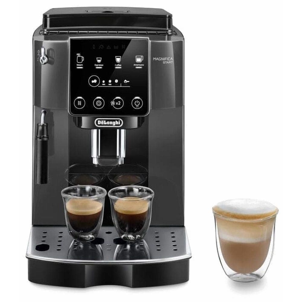 De’Longhi Magnifica Start Automatic Combination Coffee Maker, 1450 Watt, 15 Bars, Grey Black - ECAM220.22.GB
