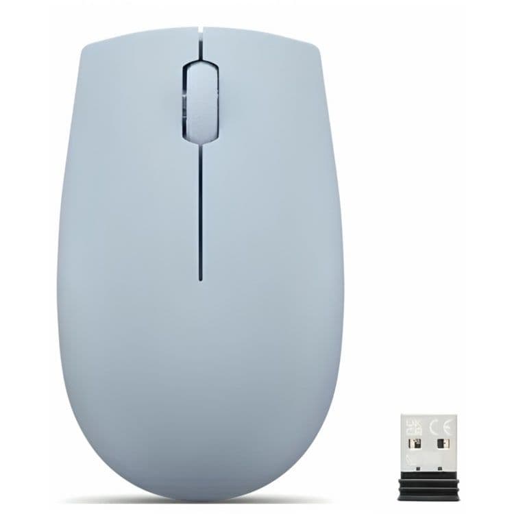 Lenovo 300 Wireless Optical Mouse, 1000 DPI, Frost Blue - GY51L15679