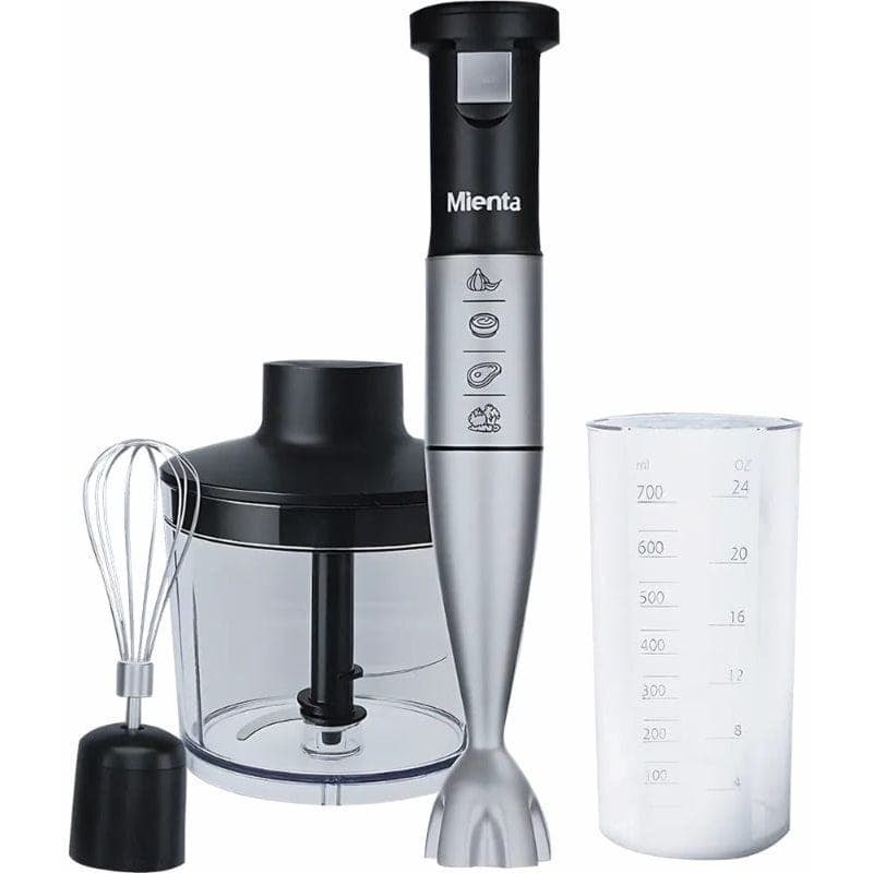 Mienta Multifunction Hand Blender, 700ml, 1000 Watt, Black - HB111735A
