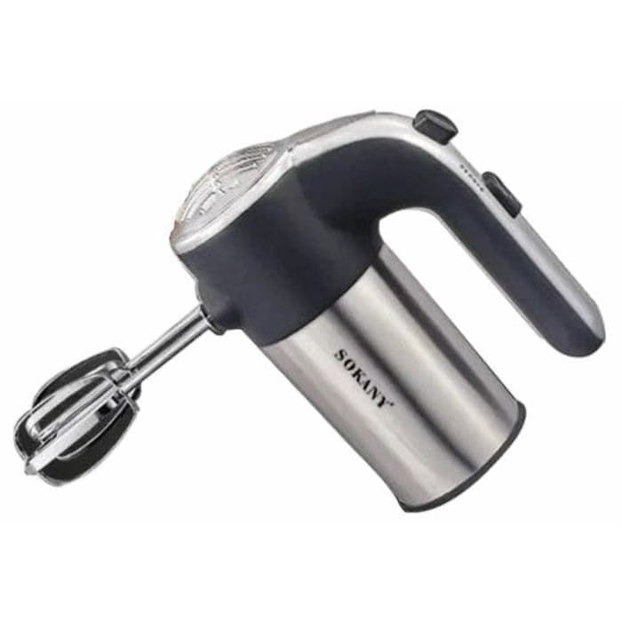 Sokany Hand Mixer, 800 Watt, Silver Black - LH-952