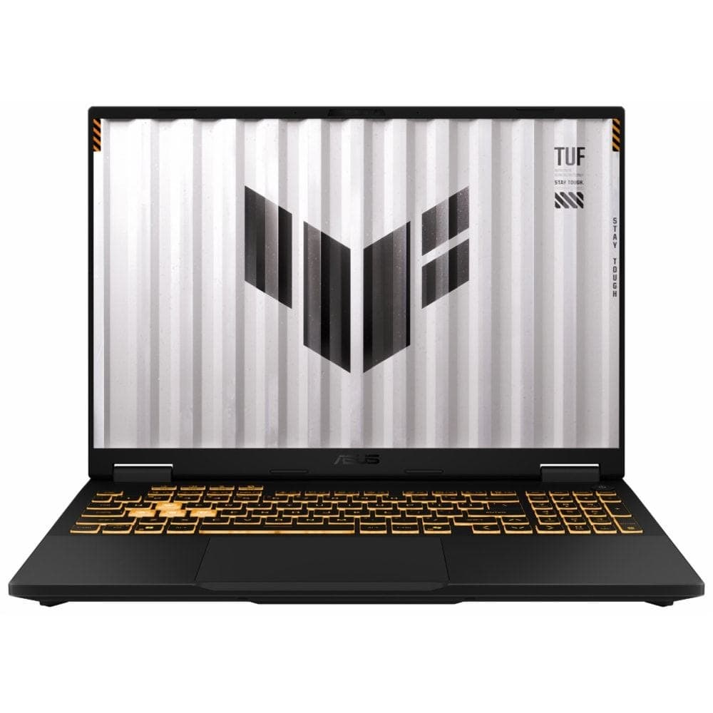ASUS TUF Gaming F16 FX608JMR-RV057W Gaming Laptop, Intel Core i7 14650HX Processor, 16 Inch FHD+ Display, 512 GB SSD, 16 GB RAM DDR5, NVIDIA GeForce RTX 5060 8 GB Graphics, Win11 Home, Jaeger Grey - 90NR0NB1-M00J30
