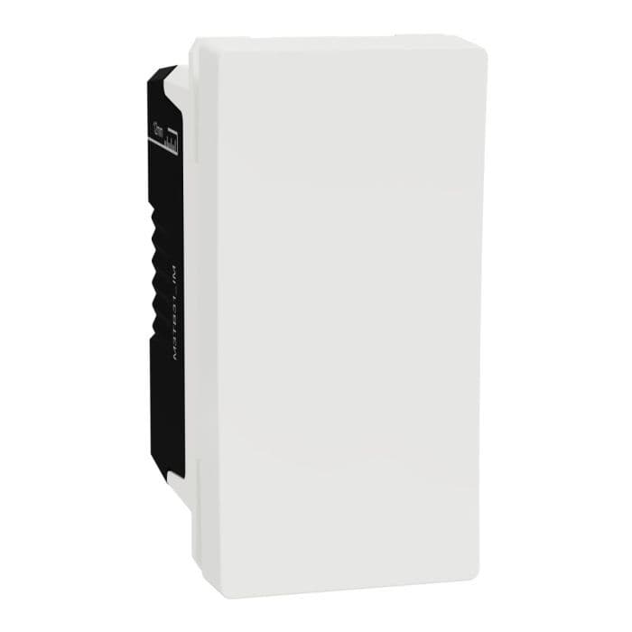Schneider Electric ntermediate Switch, Miluz E, 10-16A, 250V, 1 Module, White