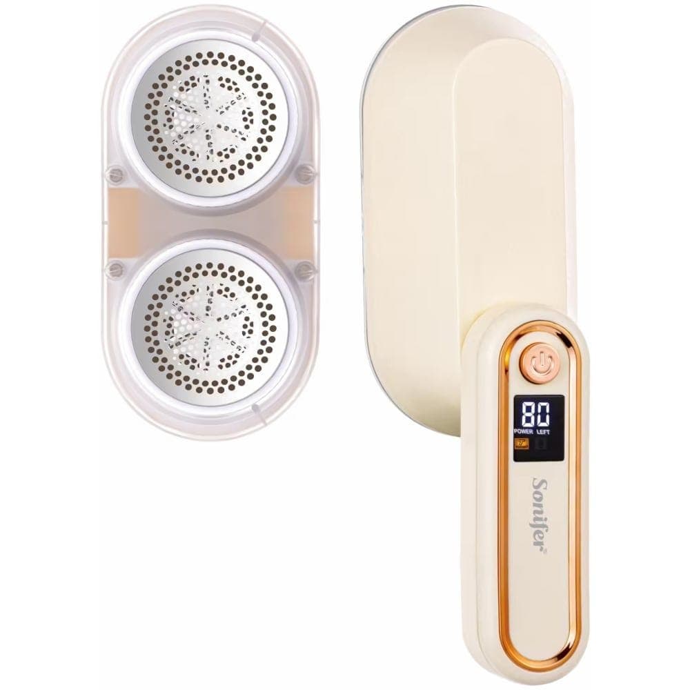 Sonifer Digital Double Head Lint Remover, 9 Watt, Beige - SF-9609
