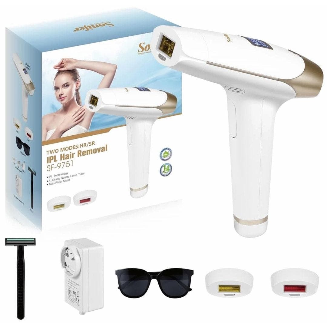 Sonifer Laser IPL Hair Removal, White - SF-9751