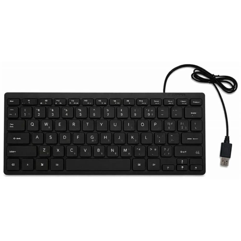 SKY TECH Wired Standard Keyboard , Black - KC1000
