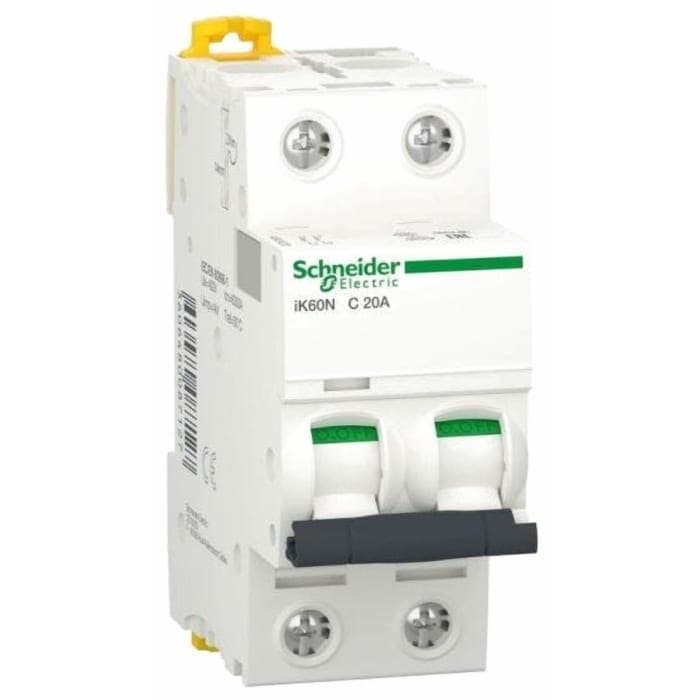 Schneider Electric Acti9 iK60N Miniature Circuit Breaker 2P, 25 A, C curve