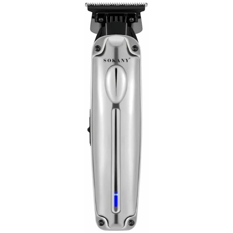 Sokany Professional Rechargeable Hair Clipper, Silver - SK-16050