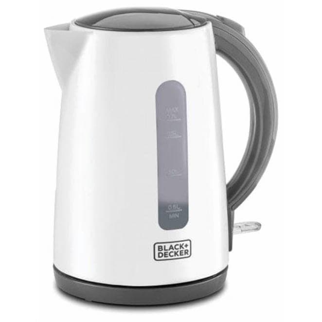 BLACK+DECKER Kettle, 2200 Watt, 1.7 Liter, White - JC70