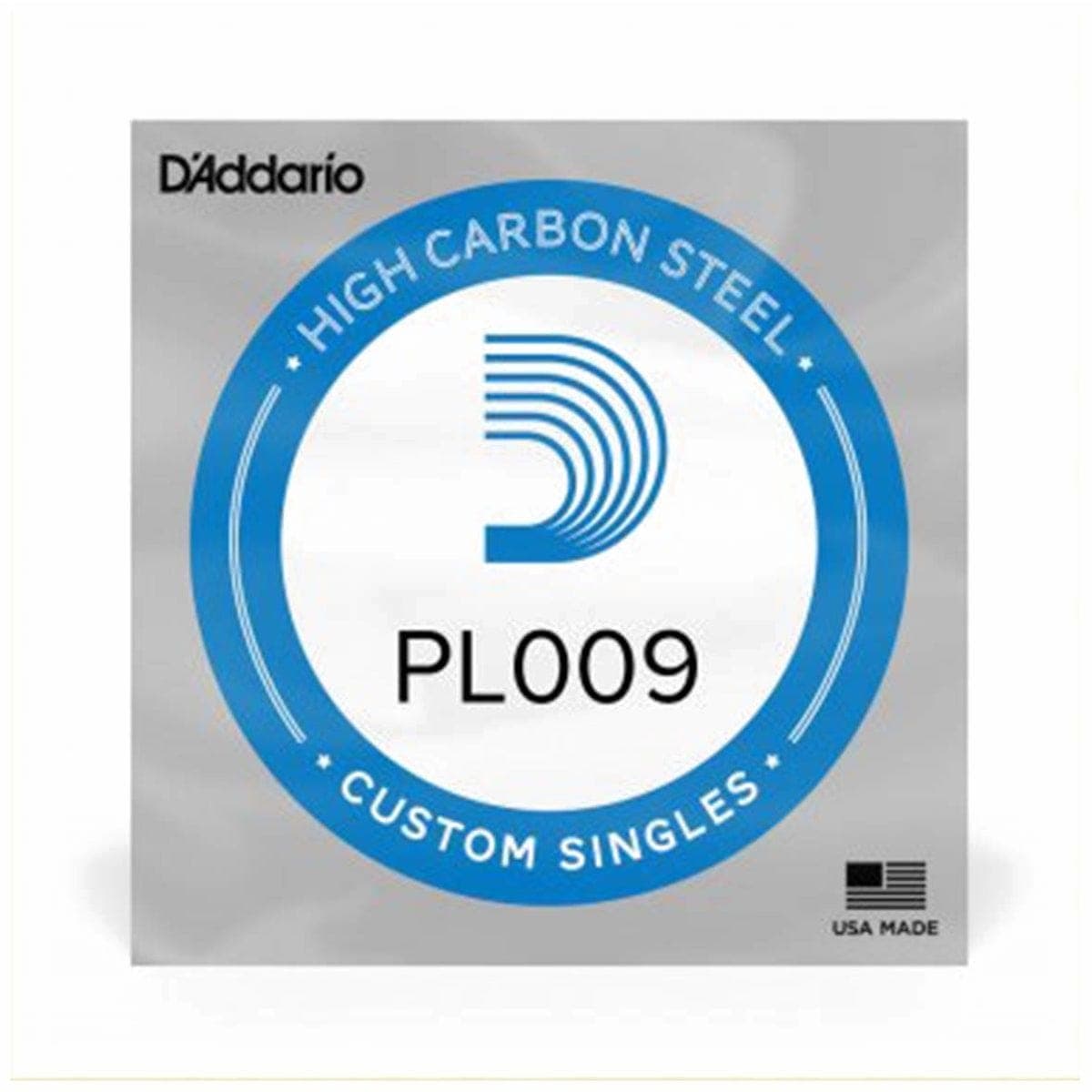 D’Addario Plain Steel Guitar String Silver - PL009