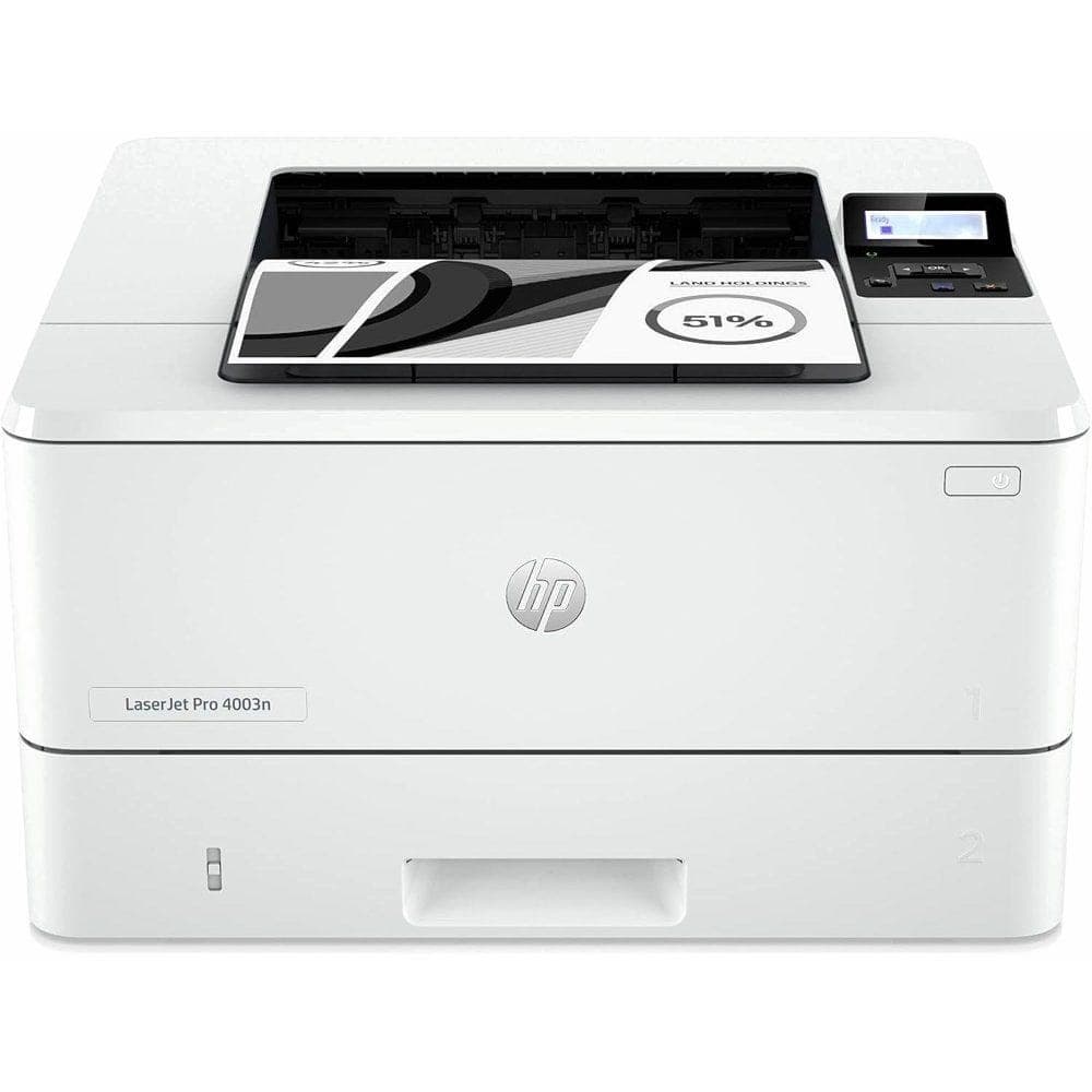 HP LaserJet Pro 4003n Printer, White - 2Z611A