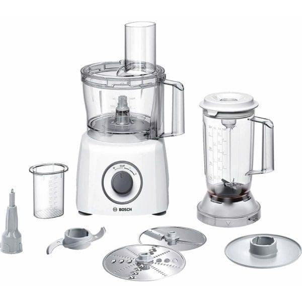 BOSCH Food Processor, 800 Watt, White - MCM3200W
