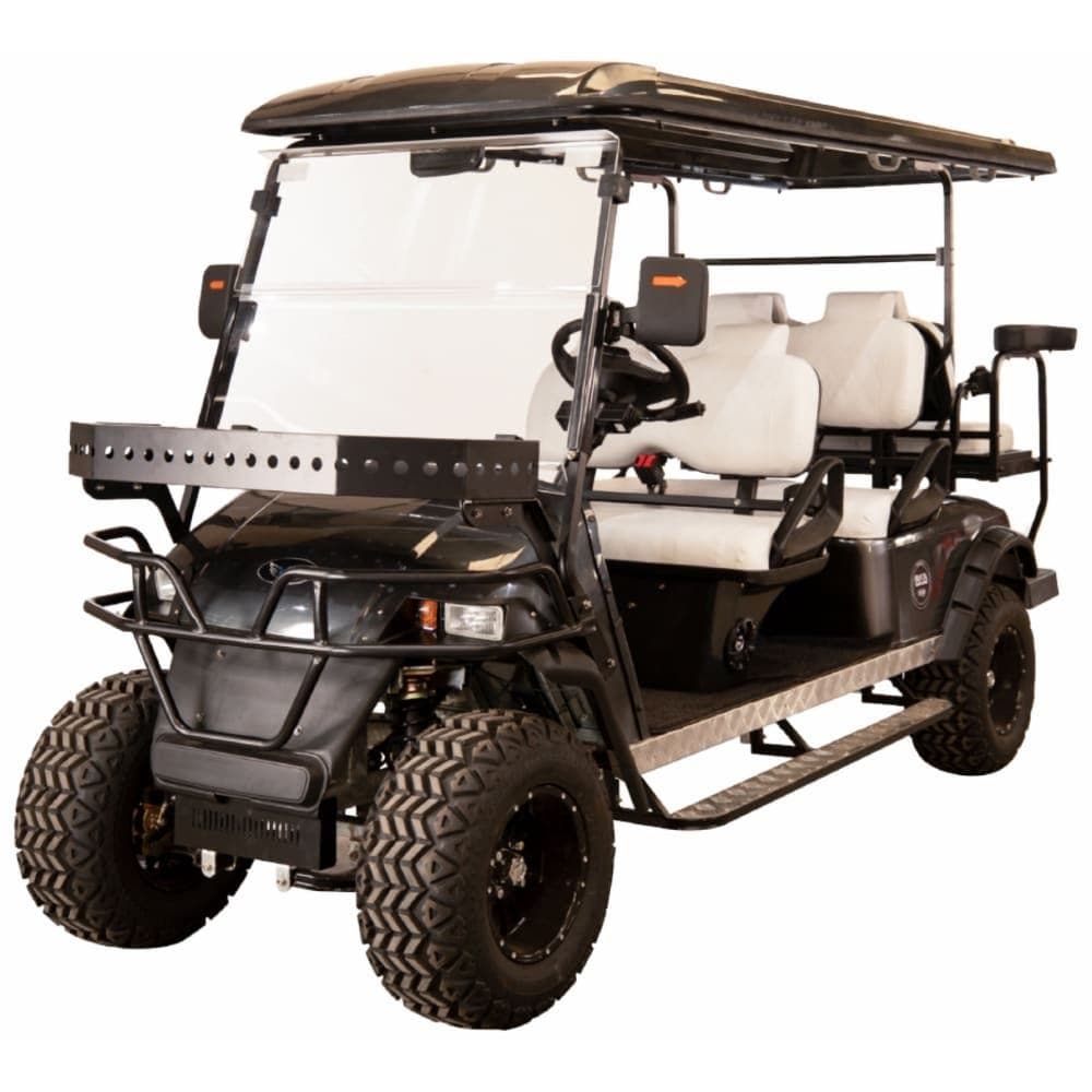 Wind S Off Road Golf Cart, 6 Seats, Black