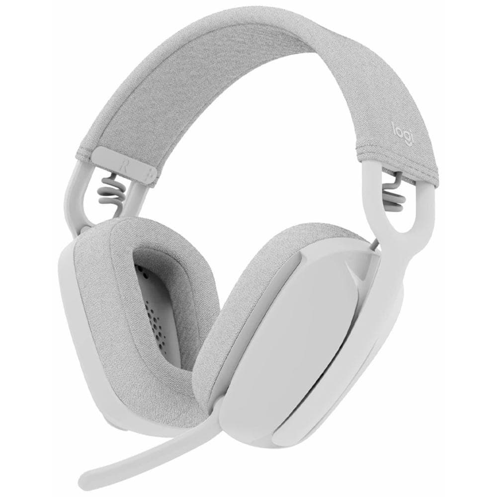 Logitech ZONE VIBE 100 Wireless Over-Ear Headphone - White