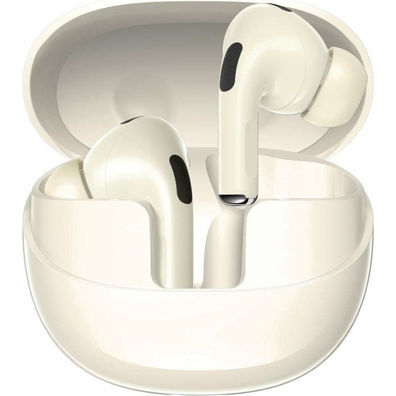Rsilou In-Ear Earbuds, Up to 27 Hours, Beige - R3019-001