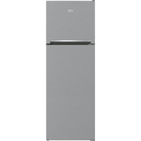 Beko Refrigerator With Inverter Technology, No Frost, 340 Liter, 2 Doors, Stainless Steel - RDNE340K02XB