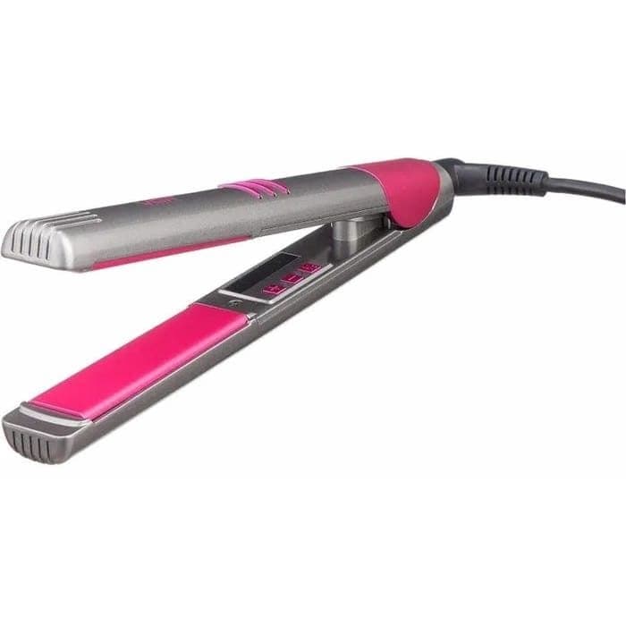 VGR Professional Digital Hair Straightener, 210 °C, Silver Pink - V-580 ( International Warranty )