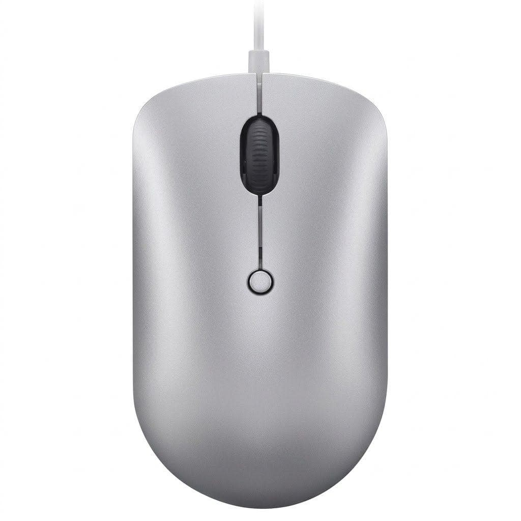 Lenovo 540 Wired Optical Mouse, 2400 DPI, Grey - GY51D20877