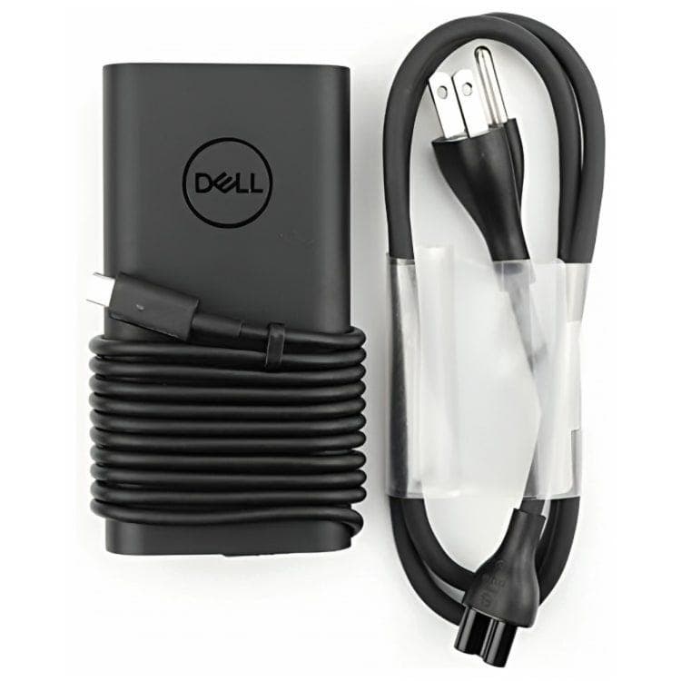 DELL Original USB-C AC Power Adapter For DELL Laptops, 90 Watt, 20V, 4.5A, Black - 8541563667