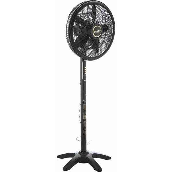 Prifix Jumbo Stand Fan, 21 Inch, Black -SFJ-210